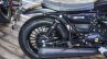 Moto Guzzi V9 Bobber exhaust at Auto Expo 2016