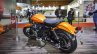 Moto Guzzi V9 Roamer yellow orange at Auto Expo 2016