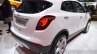 Opel Mokka X rear three quarter at the 2016 Geneva Motor Show Live