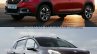 Peugeot 2008 exterior old vs. new