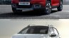 Peugeot 2008 front three quarters old vs. new