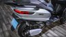 Piaggio MP3 300 Lt Sport ABS exhaust at Auto Expo 2016