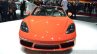 Porsche 718 Boxster S front at the Geneva Motor Show Live