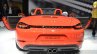 Porsche 718 Boxster S rear at the Geneva Motor Show Live