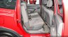 Renault Lodgy World Edition rear seat at the Autp Expo 2016