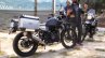 Royal Enfield Himalayan black rear quarter unveiled