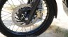 Royal Enfield Himalayan front disc brake unveiled