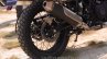 Royal Enfield Himalayan rear disc brake tyre unveiled