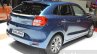 Suzuki Baleno 1.2 SHVS rear three quarter at 2016 Geneva Motor Show