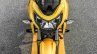 TVS Apache RTR 200 4V front top review