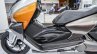 TVS ENTORQ 210 footboard at Auto Expo 2016