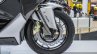 TVS ENTORQ 210 front disc brake ABS at Auto Expo 2016