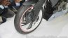 TVS X21 Concept Racer fork cover at AUto Expo 2016