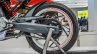 TVS X21 Concept swingarm at Auto Expo 2016