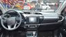 Toyota Hilux dashboard at the 2016 Geneva Motor Show