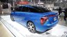 Toyota Mirai rear three quarter left at Auto Expo 2016