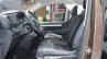 Toyota Proace Verso front seats at the 2016 Geneva Motor Show