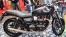 Triumph Bonneville Street Twin Matt Black side at Auto Expo 2016