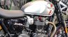 Triumph Bonneville Street Twin Silver engine at Auto Expo 2016