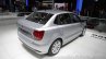 VW Ameo rear three quarter right at Auto Expo 2016