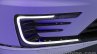 VW Passat GTE foglamp at 2016 Auto Expo