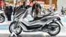 Yamaha NMax grey side at Auto Expo 2016