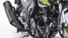 Yamaha SZ-RR V2.0 Matt Green engine at Auto Expo 2016