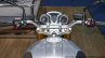 2016 BMW R nineT brushed aluminium tank instrument console at 2016 BIMS