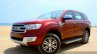 2016 Ford Endeavour 2.2 AT Titanium front three quarter toe in Review