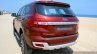 2016 Ford Endeavour 2.2 AT Titanium rear quarter close Review