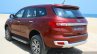 2016 Ford Endeavour 2.2 AT Titanium rear three quarter close Review