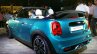 2016 Mini Convertible rear three quarter India launched