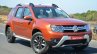 2016 Renault Duster facelift AMT front three quarters Review