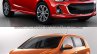 2017 Chevrolet Sonic hatchback (facelift) old vs. new