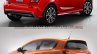 2017 Chevrolet Sonic hatchback old vs. new