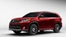 2017 Toyota Highlander SE front three quarters