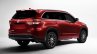 2017 Toyota Highlander SE rear three quarters