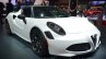 Alfa Romeo 4C Coupe front three quarter at the 2016 Geneva Motor Show