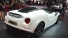 Alfa Romeo 4C Coupe rear three quarter at the 2016 Geneva Motor Show