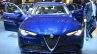 Alfa Romeo Giulia front at the 2016 Geneva Motor Show Live