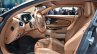 Aston Martin DB11 front cabin at the 2016 Geneva Motor Show Live