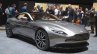 Aston Martin DB11 front three quarter at the 2016 Geneva Motor Show Live