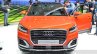 Audi Q2 front at the 2016 Geneva Motor Show Live