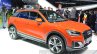 Audi Q2 front three quarter at the 2016 Geneva Motor Show Live