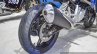 BMW G310R muffler at 2016 BIMS