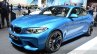 BMW M2 front three quarter at the 2016 Geneva Motor Show Live