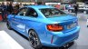 BMW M2 rear three quarter at the 2016 Geneva Motor Show Live