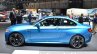 BMW M2 side at the 2016 Geneva Motor Show Live