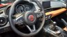 Fiat 124 Spider steering wheel at 2016 Geneva Motor Show