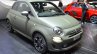 Fiat 500S front three quarters at the 2016 Geneva Motor Show